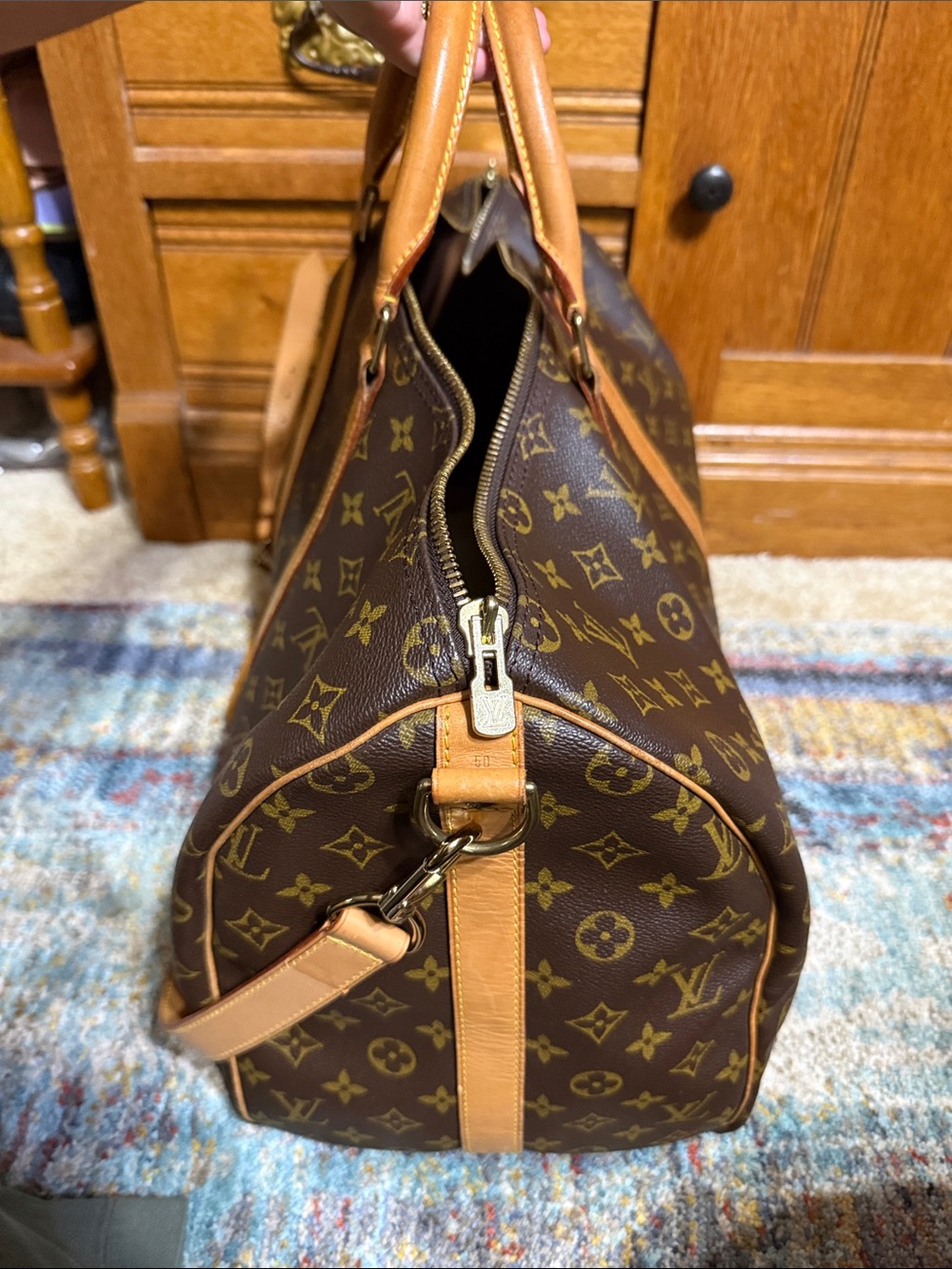 Louis Vuitton Brown Monogram bandolier 55 - Picture 3 of 10